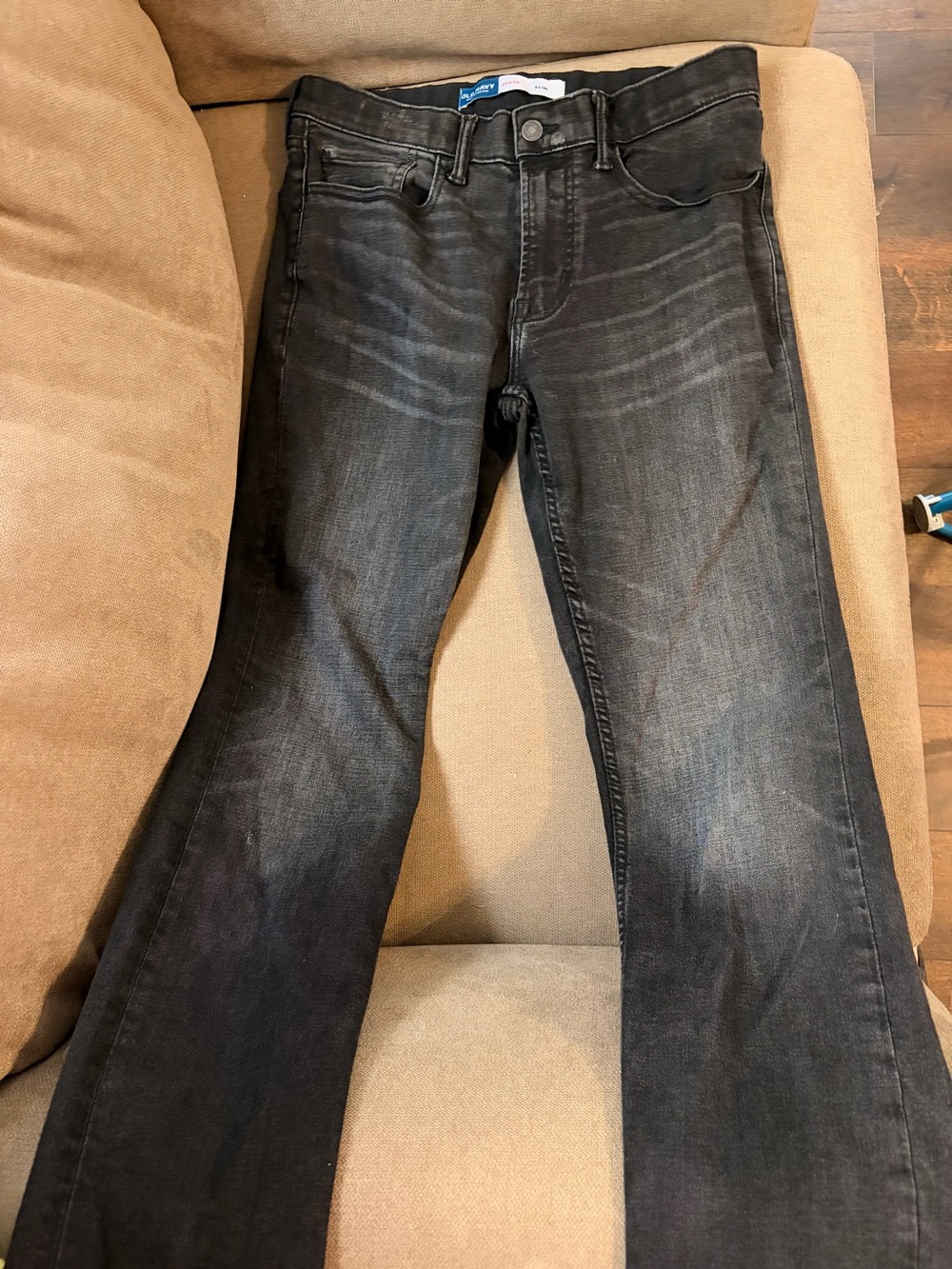 Old Navy Men's Dark Gray Bootcut Jeans